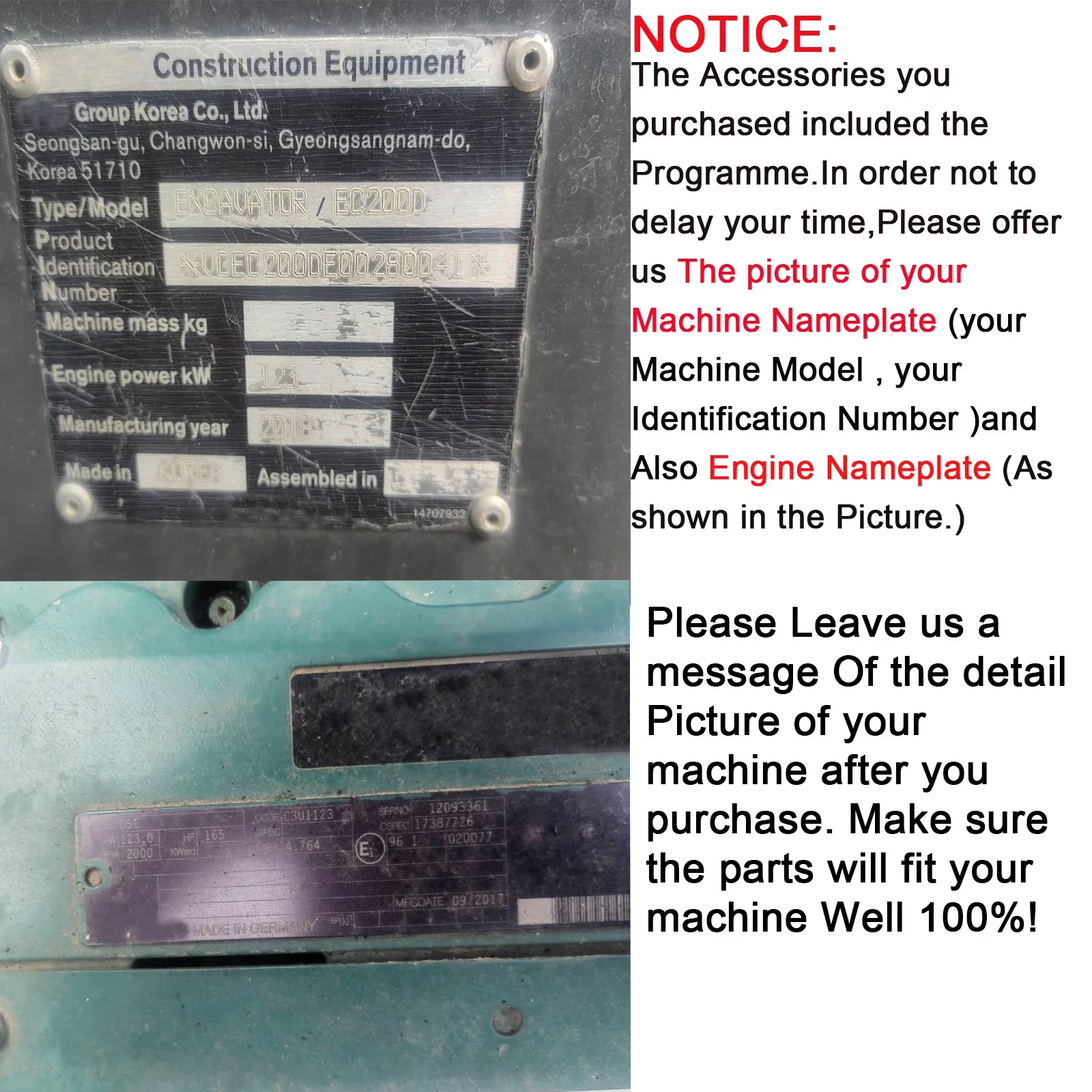 210-0848 2100848 ECM 엔진 전자 제어 모듈 ECU 컨트롤러 (캐터필러 CAT C18 3126B 엔진 325C 330C 굴삭기용)
