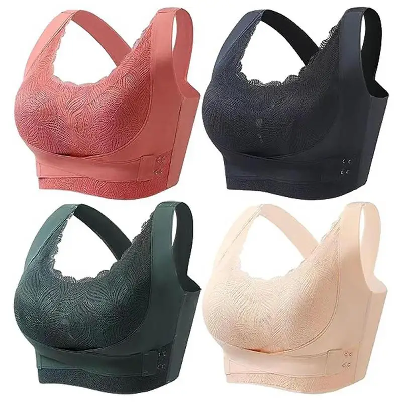 

Womens Push Up Lace Bra Lymphvity Detoxification And Shaping & Powerful Lifting Bra Full-Coverage T-Shirt Bra Shaping Wireless