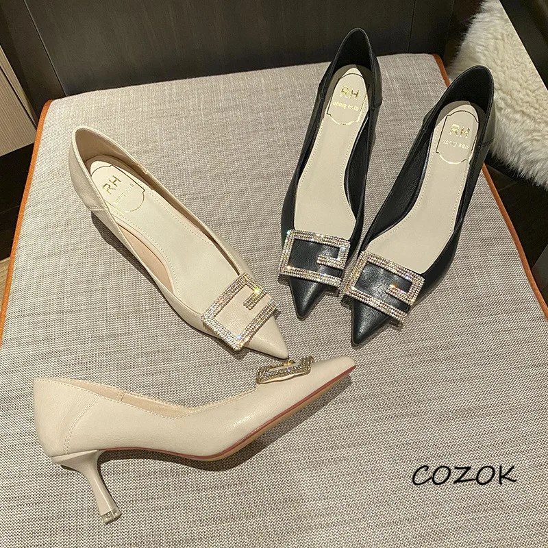 

Crystal OL Sexy Shoes Party Fashion High Heels Elegant Evening Shoes for Women