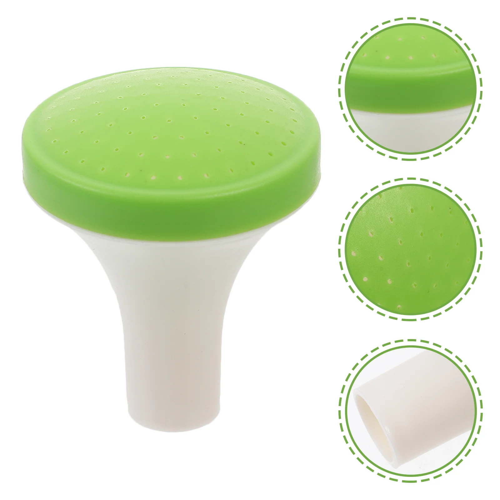 

2 Pcs Watering Can Head Sprayer Sprinkler Spout Sprinklers Jug Plastic Caps Heads Plant Portable