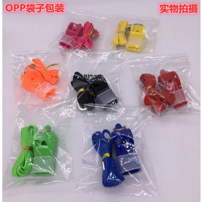 2Pc Athletic Training Whistle Plastic Soccer Football Basketball Hockey Sports Classic Referee Whistle Survival Outdoor Tools