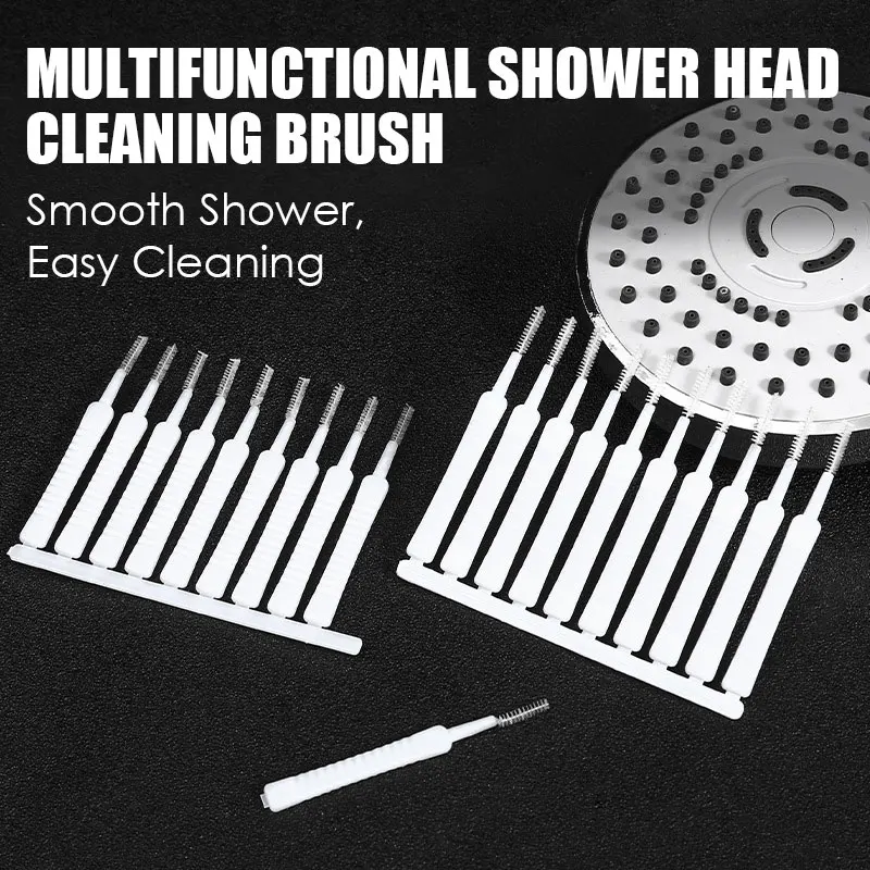 10-Pack Shower Head Cleaning Brush Earphone Accessories Charging Port Cleaning Tools Dust Hole Clean Mini Brush Cleaner Sets 1