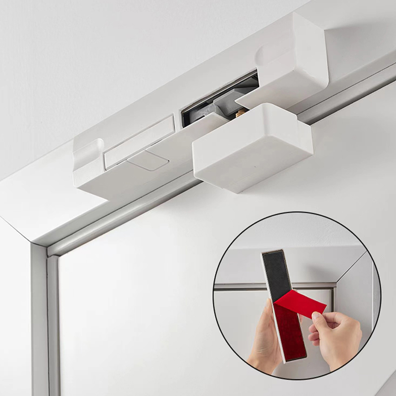 Door Buffer Damper Hydraulic Door Closer Wooden Door External Door Opening Household Silent Automatic Closing Anti-pinching