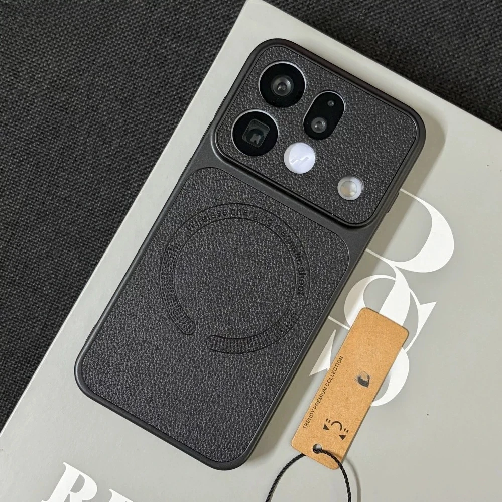 Premium Magnetic Leather Shockproof Non-Slip Case