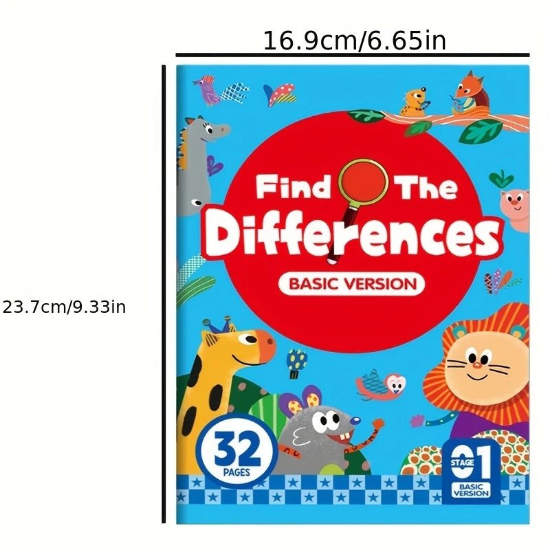 Visual Discovery Challenge: Concentration Training and Fun Puzzle Book