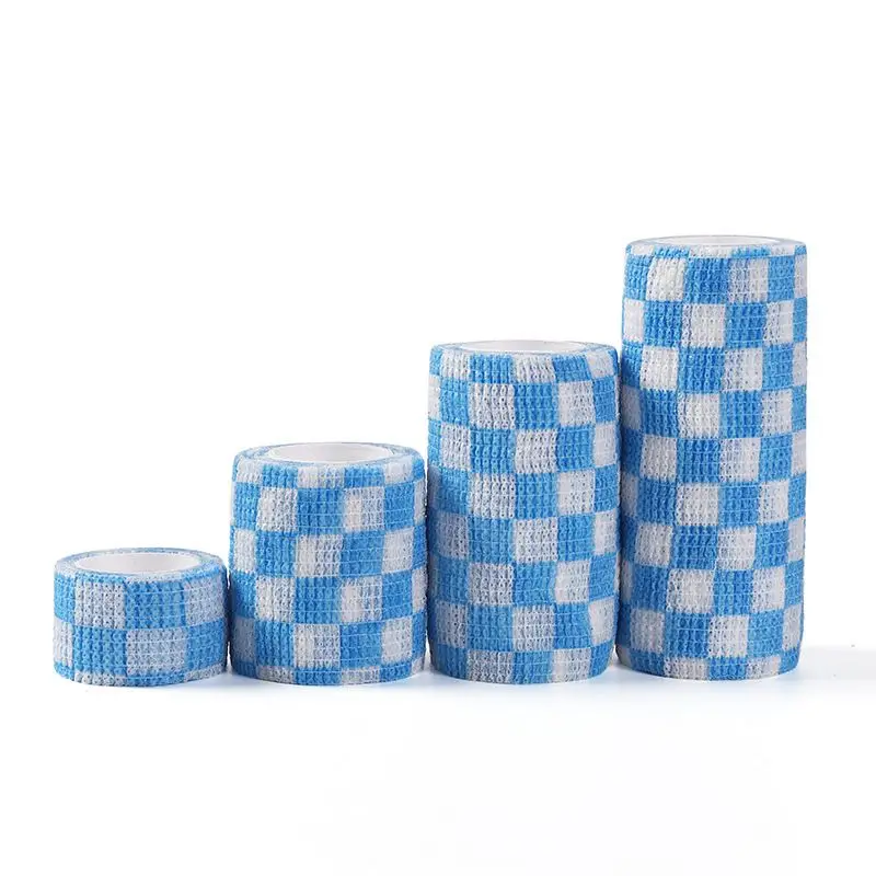 6Pcs Self-adhesive Elastic Bandage For Pet Nonwoven Bandage Protector Dog Outdoor Retractable Sports Tape Self Adherent