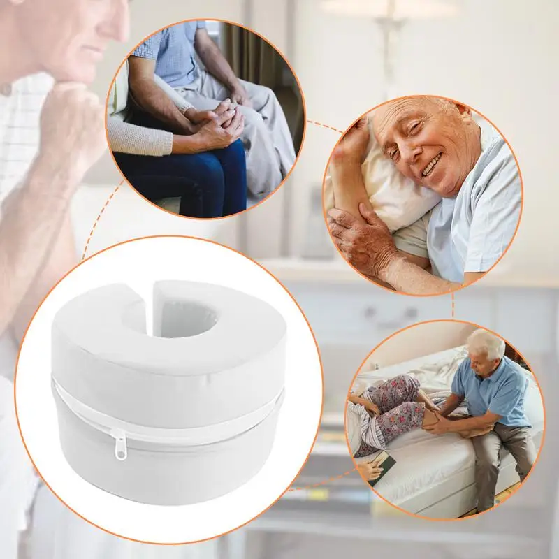 Heel Protector Cushion Removable Cover Foot Elevation Pillow Ankle Protector Support Cover Heel Elevator Wedges Protectors