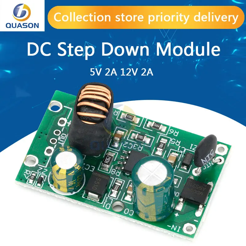 Dc 9V 12V 24V 36V 48V 72V 84V 90V A 5V 2A 12V 2A Modulo Step Down Alimentatore Convertitore Dc Dc Convertitore Buck Non Isolato