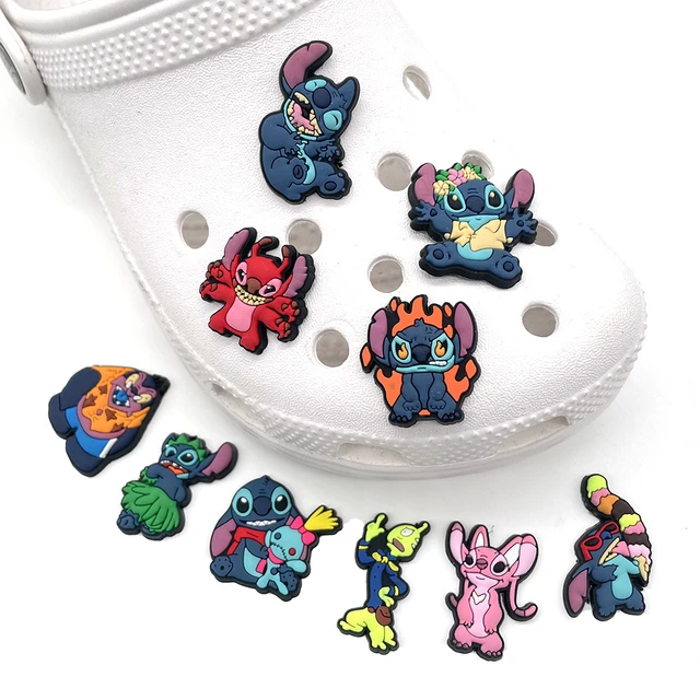 Stitch croc charms available now! #fyp #liloandstitch #liloystich