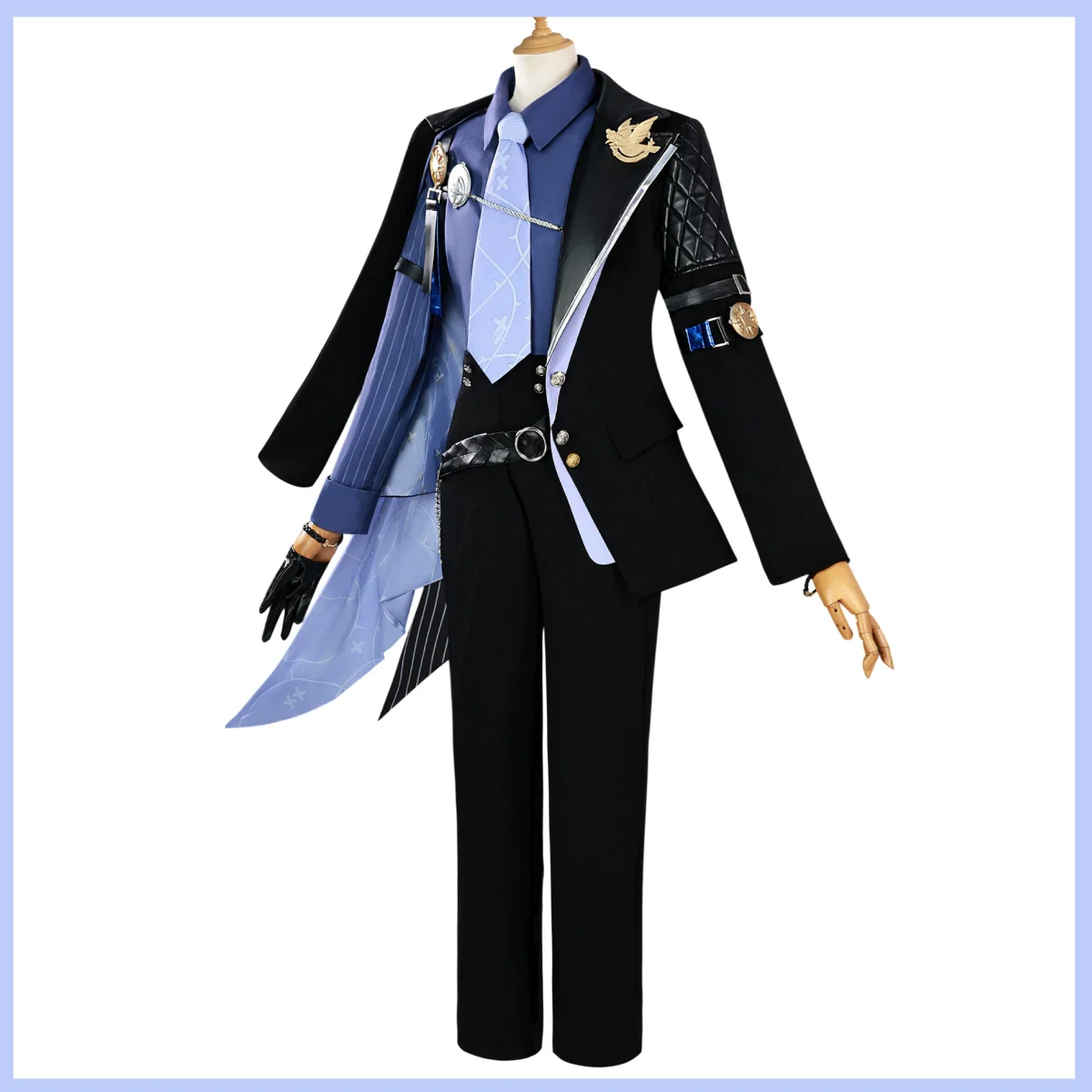 Zenless Zone Zero Hugo Business Suit Cosplay Costume