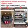 NOYAFA Network Cable Tester NF-825TMR Underground Cable Finder High & Low Voltage Cable Locator Wire Detector Cable Tracker 4