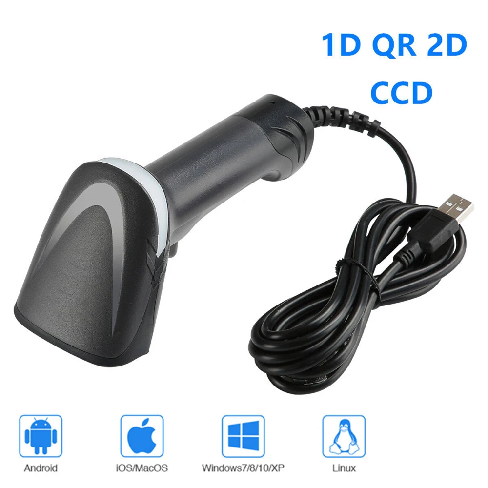 Wired-1D-QR-2D-Barcode-Scanner-Handheld-USB-Wired-Bar-Code-Reader-CCD ...