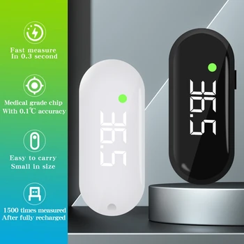 Forehead Thermometer Mini USB Termometer Digital Baby Monitor Body Temperature Children's Infrared Fever Meter 3