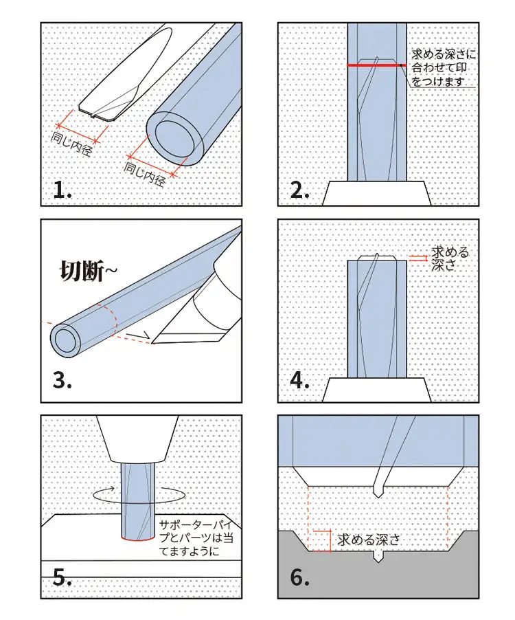 RAYSTUDIO Model Chamfer Centering Flat-blade Drill Bits 1.0MM~3.0MM For Model Building Positioning Grooves Drilling
