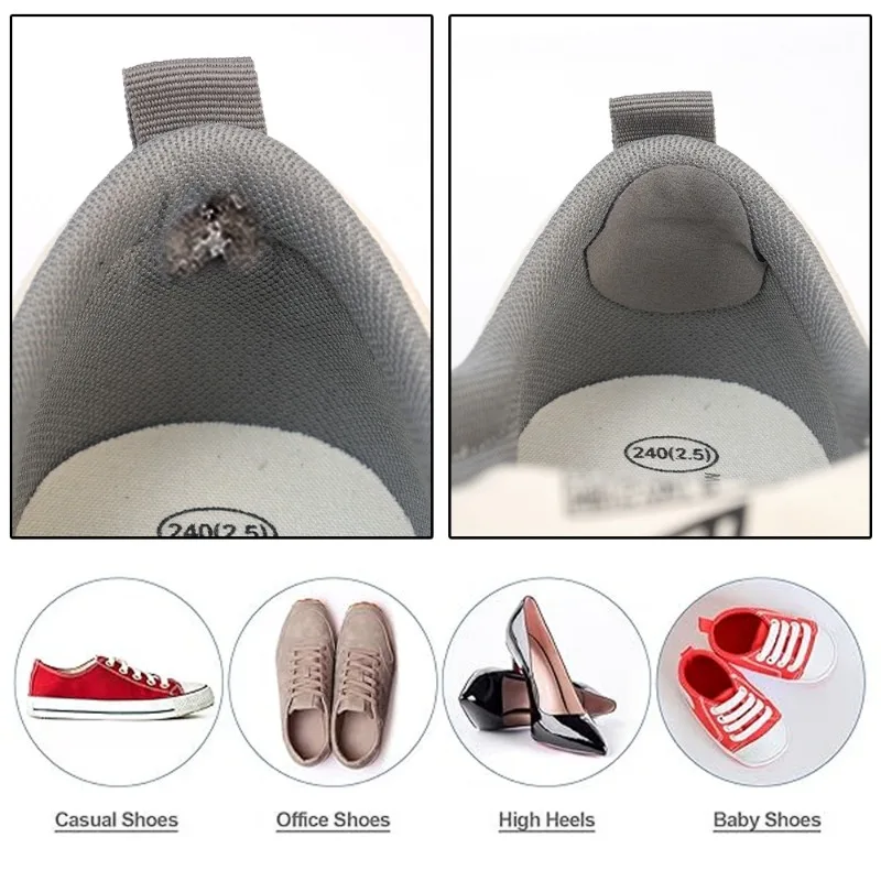 6/36Pcs Heel Wear Repair Shoe Patch Stickers Unisex Anti-Wear Heel Foot Care Tools Foot Care Pad Inserts Sneakers Protector