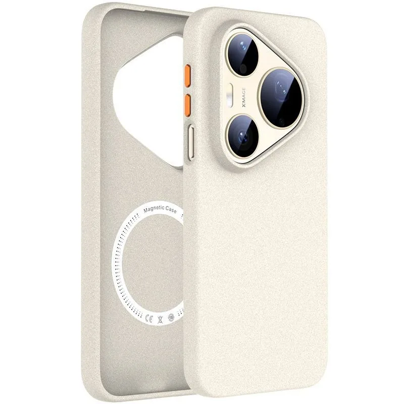 Magnetic Luxury Frosted Case with Built-in Wireless Charging Magnet