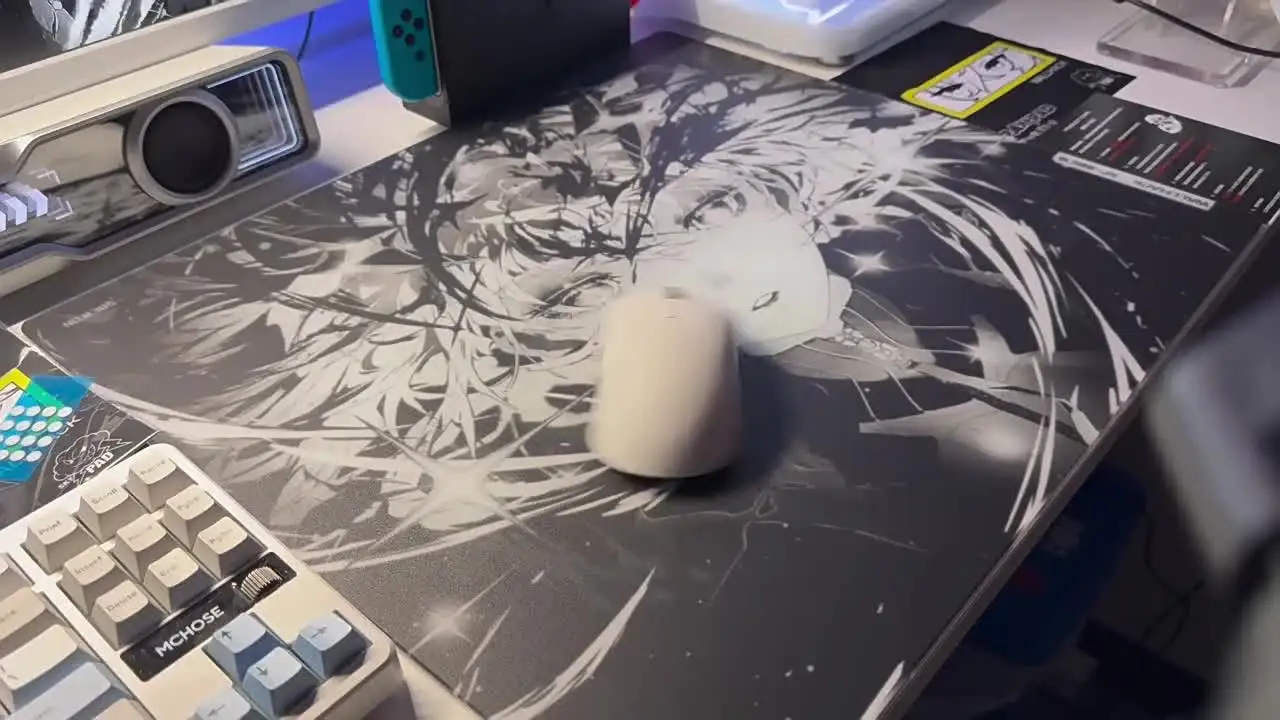 New Wallhack SP-005 Awakening Sora Same Style Tempered Glass Mouse