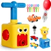 Kid's Balloon Power Starter Car Balloon Air Inflator Hand Push Mini Plastic Air Power Balloon Racing Car Toys Gift for Children 1