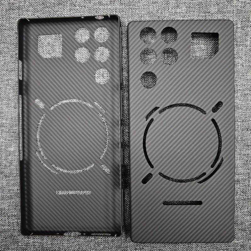 Ultra-Thin Carbon Fiber Phone Case - Lightweight Aramid Fiber Protection