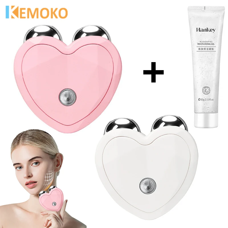 Face Lifting Roller Face Lifting Machine Facial Massager Microcurrent Roller Charging Facial Anti Skin Tightening Wrinkle Rejuvenation Beauty tool