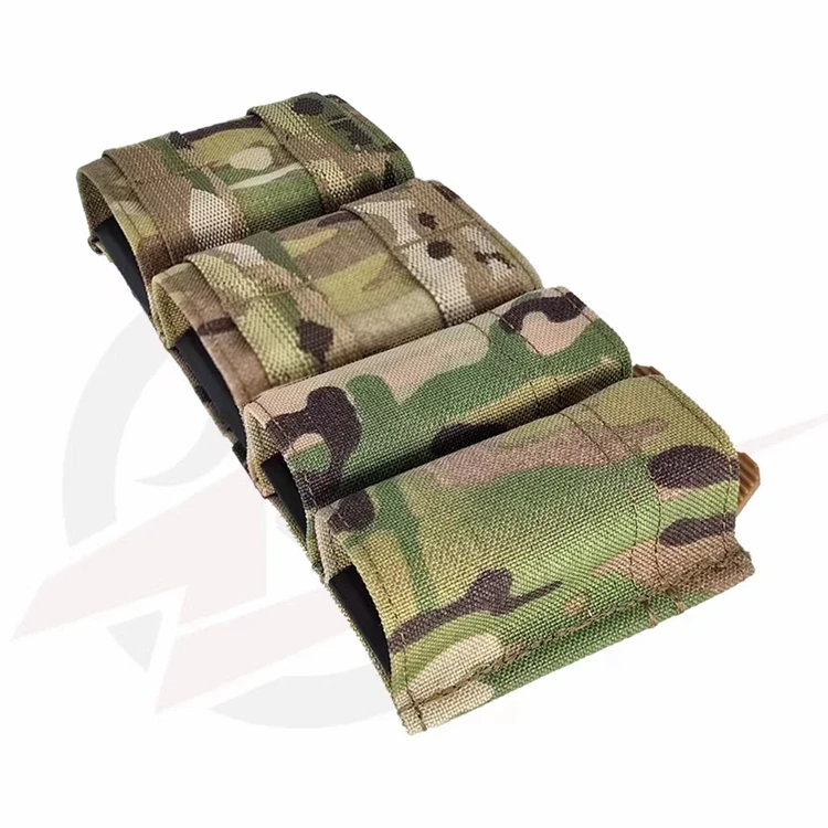 Vierfach Molle 5,56 Doppel 9mm Doppel Mag Tasche Magazin Tasche Werkzeuge Tasche Einsatz Clip Set Jagd Taktische – Detail 2