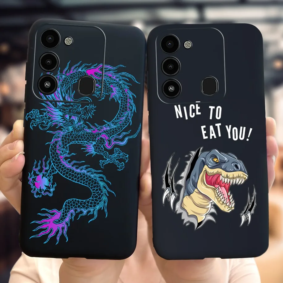 Romantic Couple Heart Silicone Phone Case - Artistic Soft TPU Cover