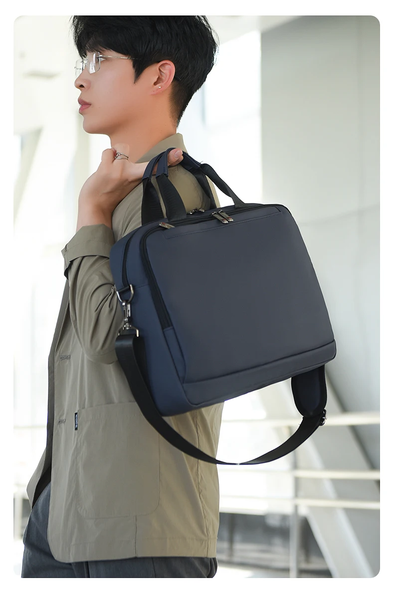 Laptop-Hülle Tasche Tasche für MacBook Air Pro 16 13,3 14 15,6 Zoll PS Huawei Lenovo Dell Notebook Fall Schulter Handtasche Aktentaschen – Detail 21
