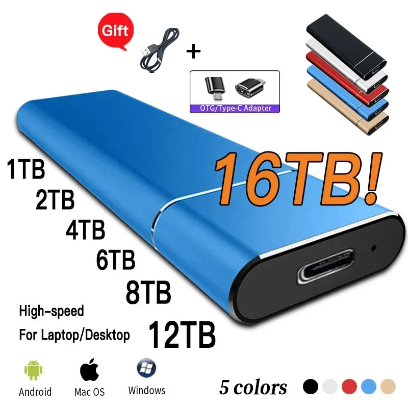 Portable SSD compact size design