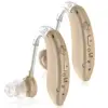 2025 Best Mini Rechargeable Bluetooth BTE Hearing Aids Adjustable Tone Sound Amplifier Portable Deaf Elderly digital Hearing Aid 1