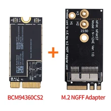 BCM94360CS2 Wireless Wifi Card Bluetooth 4.0 802.11Ac Hackintosh MacOS for Air 11inch A1465 13inch A1466 2013 MD711LL