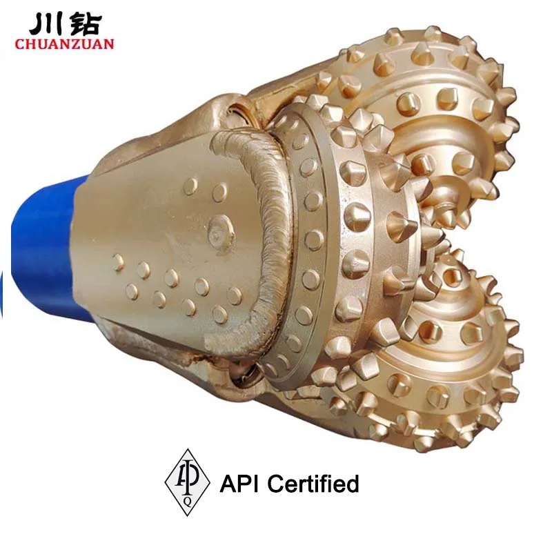 Трехшарошечное долото IADC537 для бурения скважин