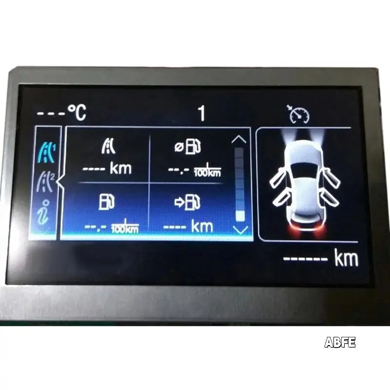 Velocímetro para salpicadero de coche, pantalla LCD de 4,2 pulgadas, pantalla a Color para Ford Focus Escape 2013-2016 150MPH, grupo de velocímetros 2