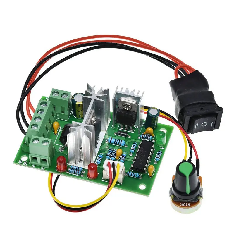 CCM2 10V 12V 24V 36V PWM DC Controller with Positive Inversion Switch for Motor Speed 120W