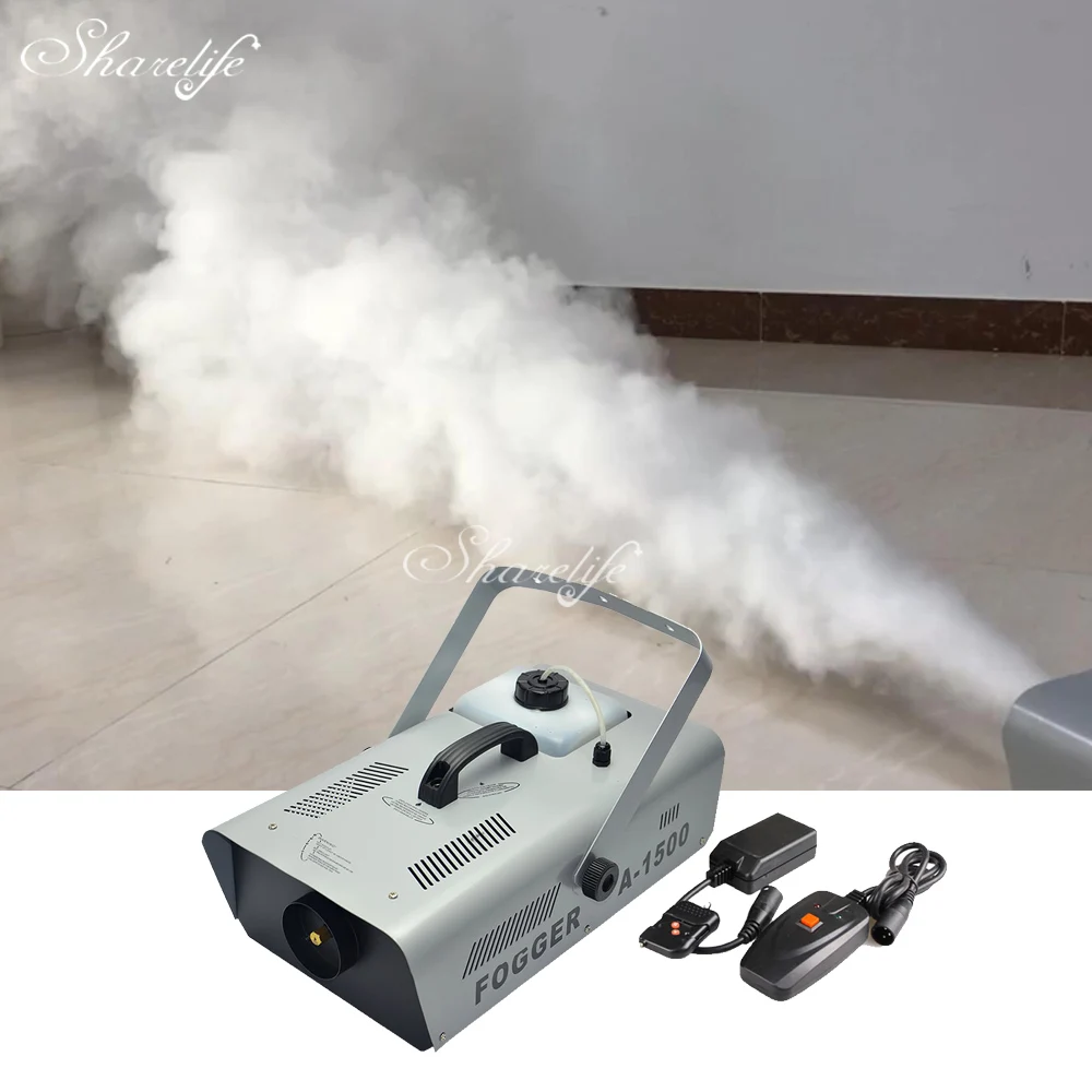 フォグマシン スモークマシン 1500W 舞台照明効果 霧機 SM-A1500 Amazon.co.jp: Sharelife 1500W リモコン ポータブル 白い煙 for