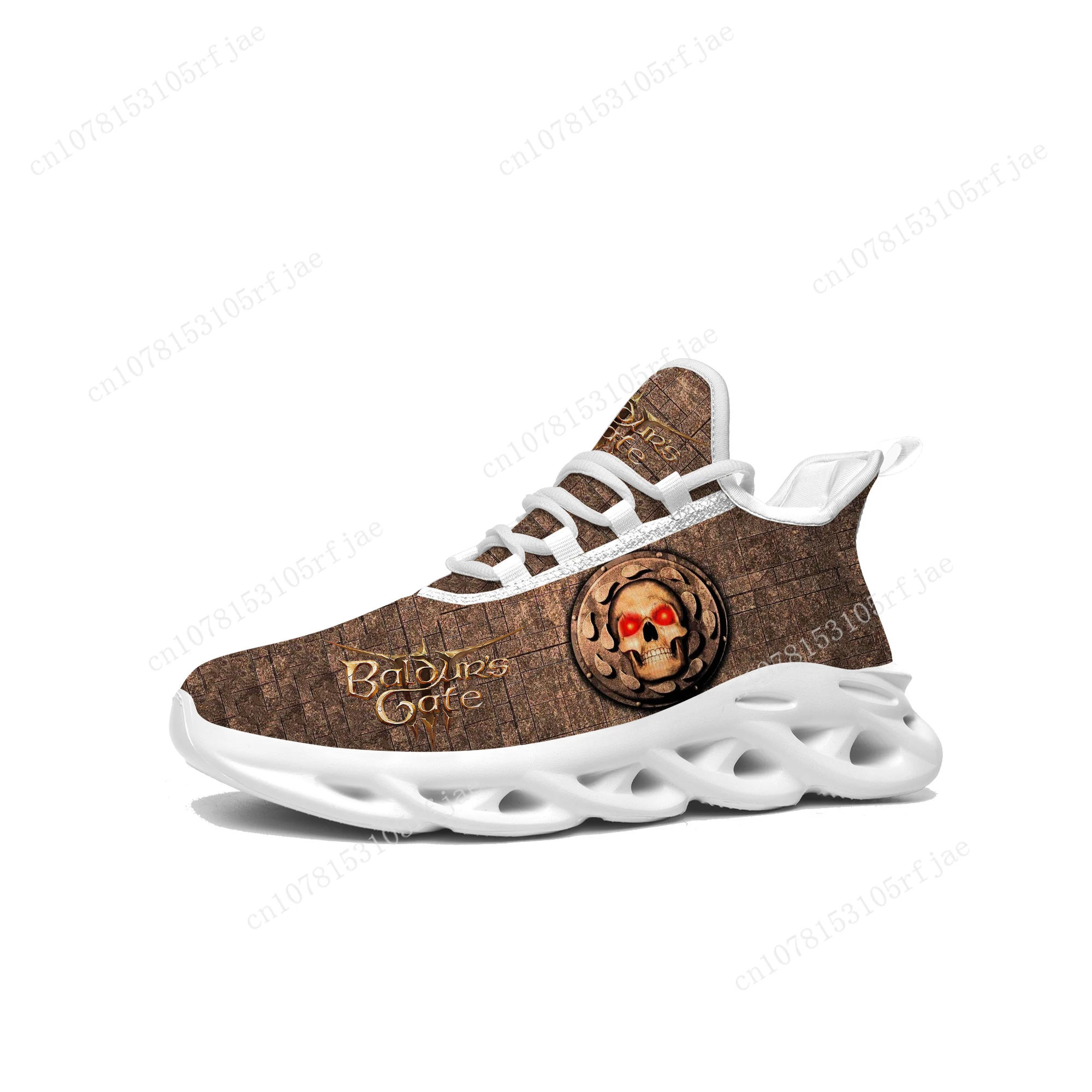 Baldur's Gate Sneakers Cartoon Game Mens Womens Teenager Fashion Sports Running Shoes High Quality Custom Built Lace Up Shoes