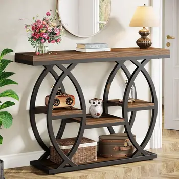 4-Tier Storage Sofa Table 1