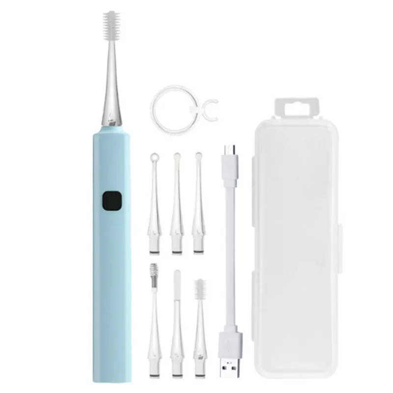 

chargeable USB LED Flashlight Ear Cleaner Endoscope Cleaning Spoon Ear Curette Magnifying Light Spoon Ear Wax Removal ear scope