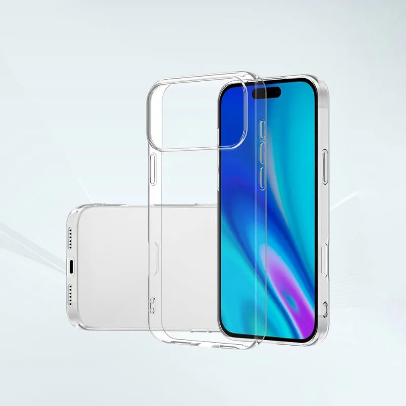 Ultra-Thin Clear Silicone Soft Case - Premium Protective Back Cover