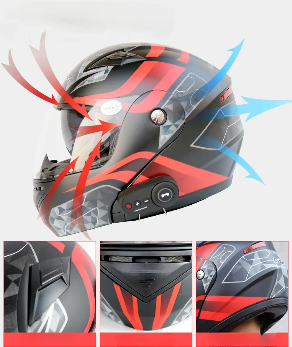  輭   ,     , KUQIBAO Casco Motocross, ǰ