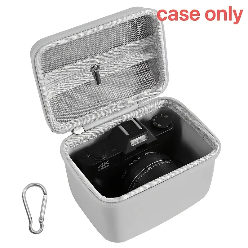 Wasserdichte Stoßfeste Hartschalen-Kameratasche Kompatibel mit Femivo IWEUKJLO VETEK VJIANG 4K Kameras Tragbare Reise-Schutztasche