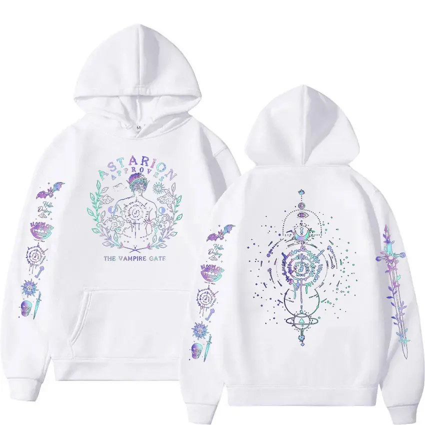 Description Picture 4 of itemLimited Astarion Baldurs Gate 3 Print Hoodie High Quality Fashion Clothing Sweatshirt Men Women Casual Pullover Oversized Hooded