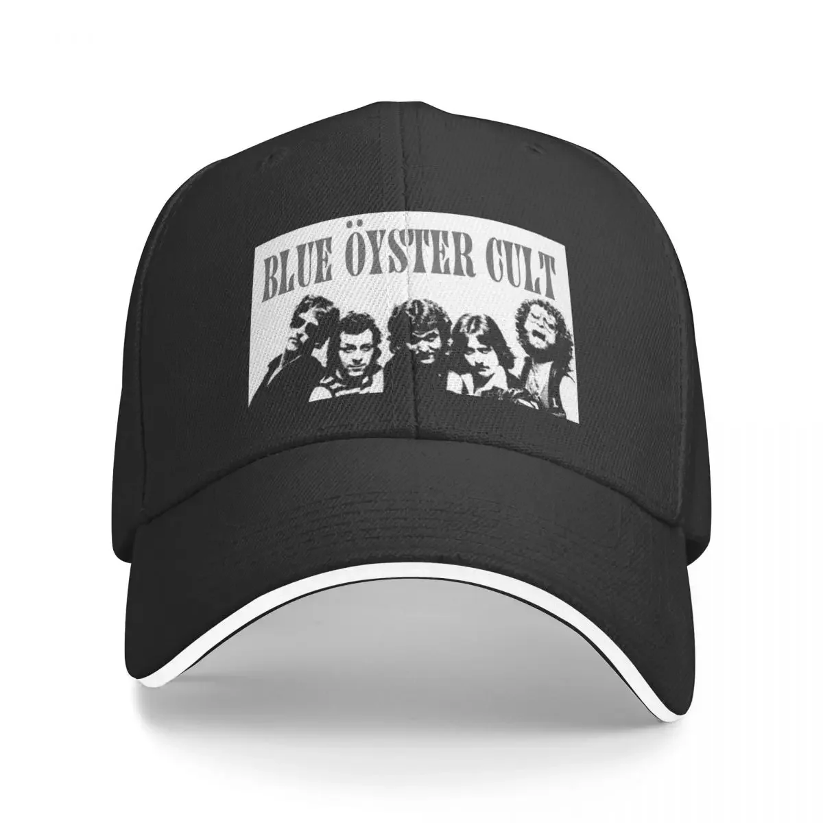 

Blue Oyster Cult Music Band Logo Baseball Cap Hat Man For The Sun dad hat Sunhat birthday For Men Women's