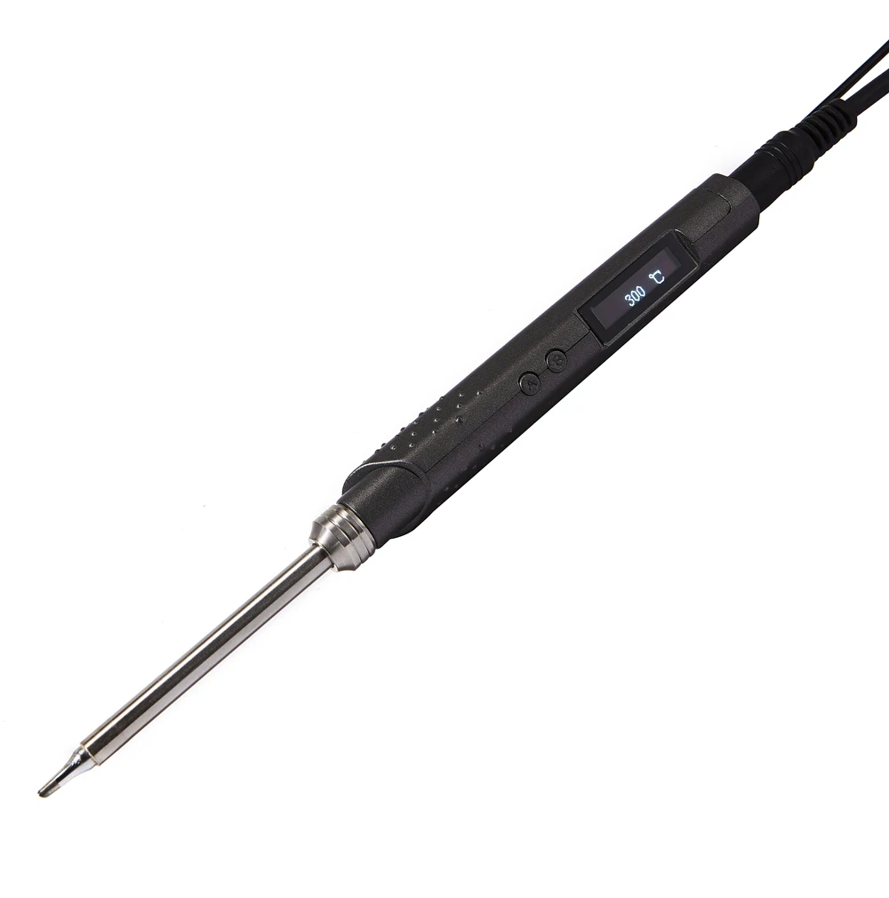 Регулируемая паяльная станция SH73 OLED 65 Вт 12-24 в 100-400 ℃ DC5525