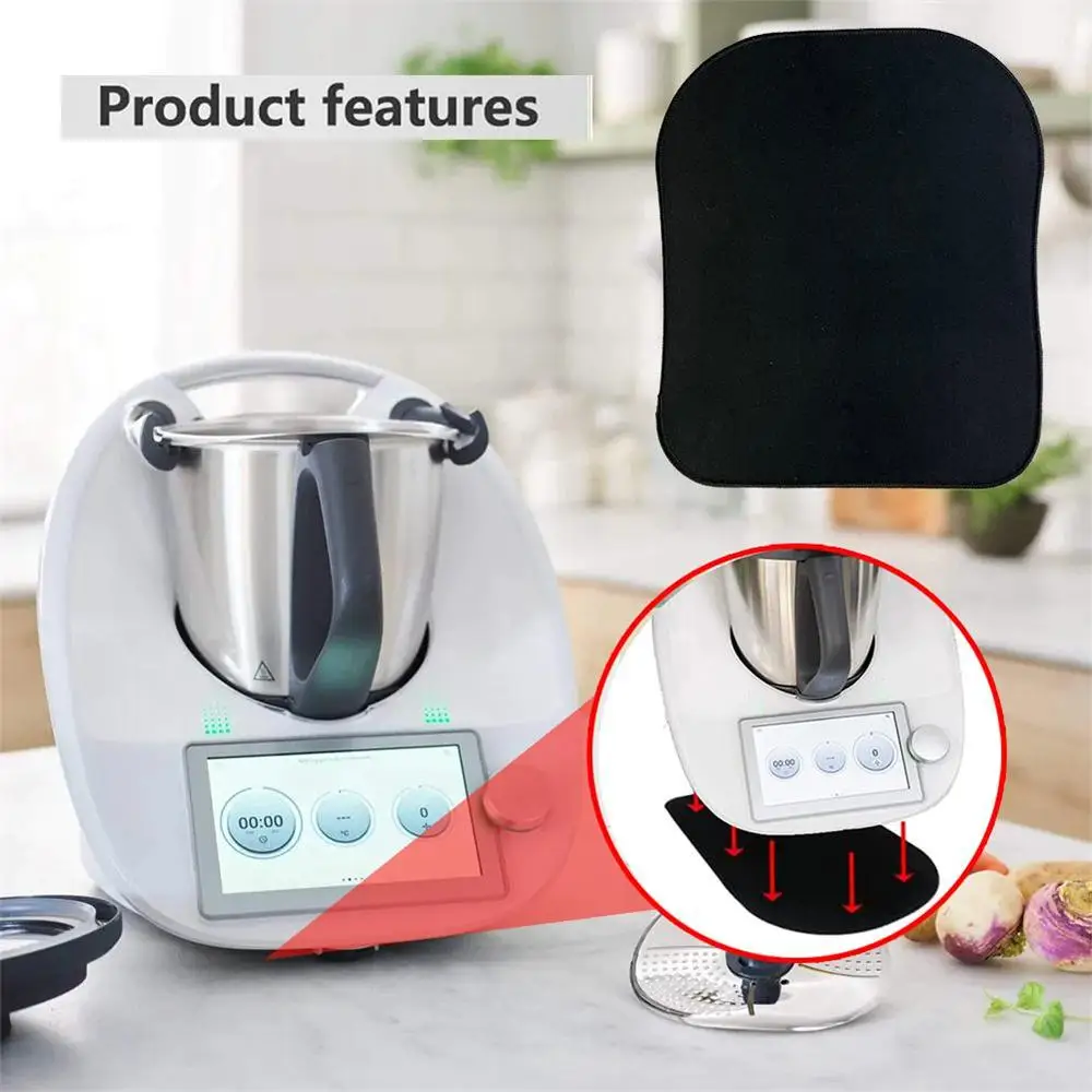 Kitchen Tools Thermomix TM5 TM6 TM21 TM31 Sliding Pad Anti-fouling Pad Accessories Clean Mobile Table Stand Mixer Cooker Mats