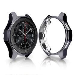 Enhanced Protective Soft TPU Case: Durable Frame Cover and Bumper for Gear S3 Frontier (Gray)