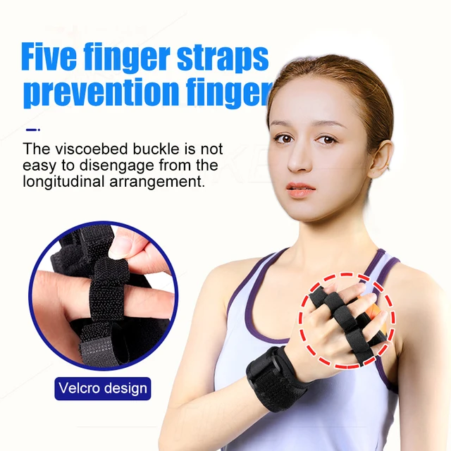 Tike Anti-Spaszticitási Golyó Szilánk Kézi Funkcionális Károsodás Csukló Ortózis Terápiás Stroke Hemiplegia Apoplexy Ujjak Edzés - Image 4