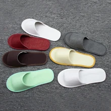 6 Colors Home Slippers Portable Durable Travel Business Trip Hotel Disposable Folding Shoes Men Women Outdoor Hiking Accessories