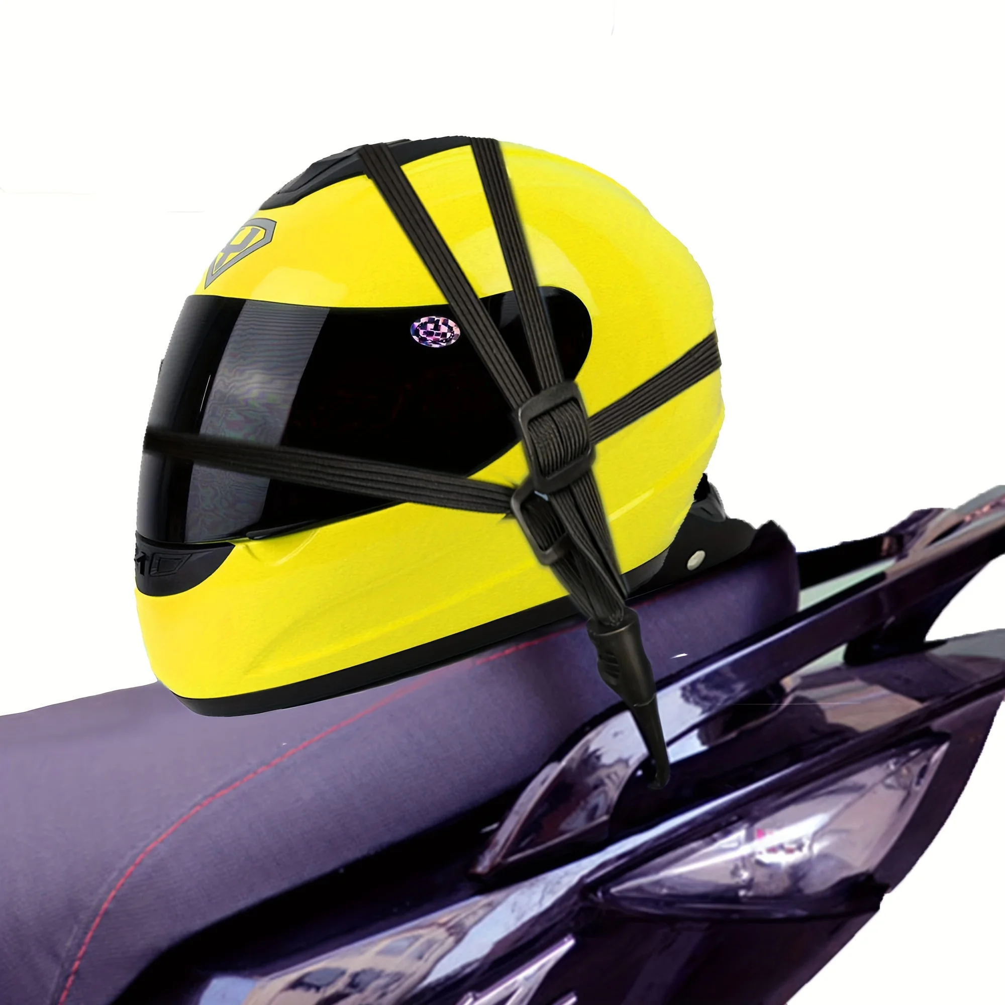 Motorcycle Helmet Strips Elastic Rope Fixed Strap Adjustment Fix Rope Goods Strap 60cm/90cm