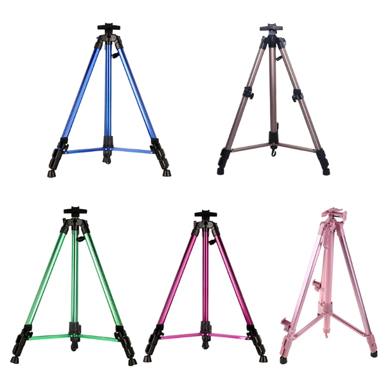

Dropship Aluminum Artist Easel Tripod with Portable Bag for Beginner Kid Indoor Painting