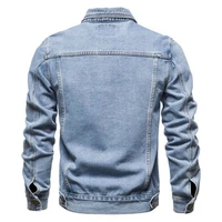 Nouvelle Veste en Jean Décontractée pour Homme Automne 2026 – Coupe Ample, Polyvalente, Style Jeune, Couleur Unie – Vêtement d'Extérieur en Denim pour Homme 3